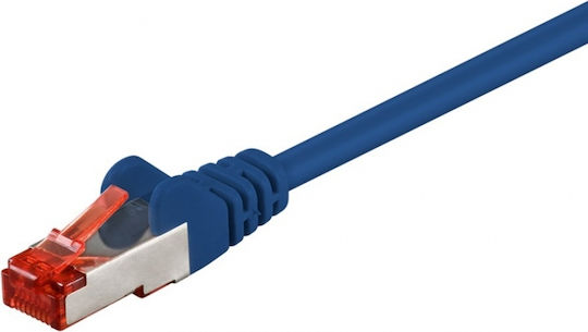 Goobay S/FTP Cat.6 Ethernet Network Cable 2m Blue 6pcs