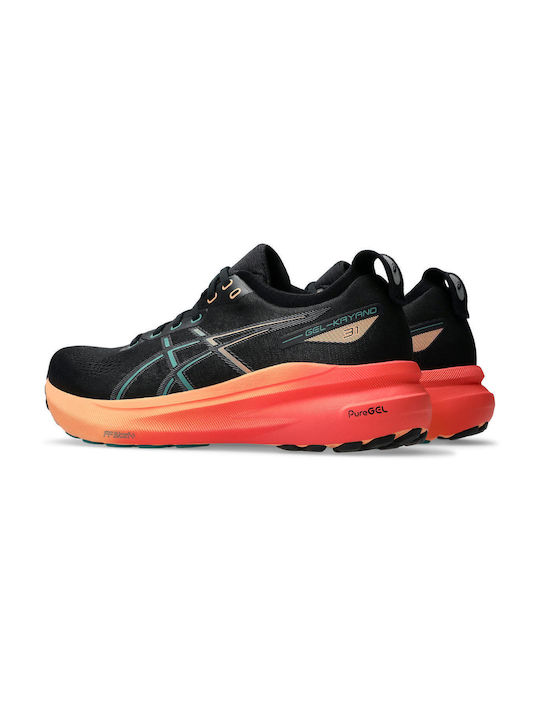 Gel-Kayano 31 Men's Sport Shoes Running Black / Orange