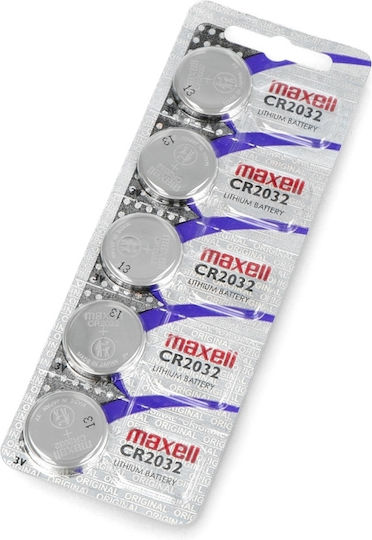 Maxell Baterii Litiu pentru ceasuri CR2032 3V 5buc
