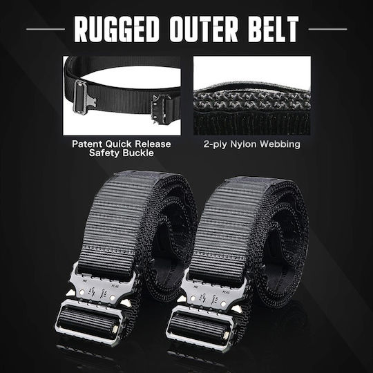 Amomax Double Tactical Belt Coyote