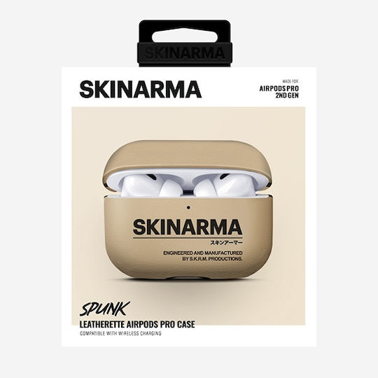Skinarma Θήκη Πλαστική σε Μπεζ χρώμα για Apple AirPods Pro 2