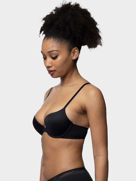 Dorina Push Up Bra Underwire Black