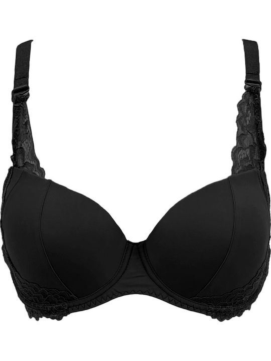 Minimizer Minimizer Bra with Light Padding Underwire Black