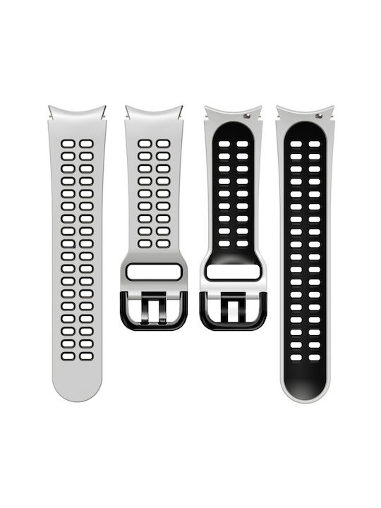 Armband Silikon Schwarz (Galaxy Watch Active 2)
