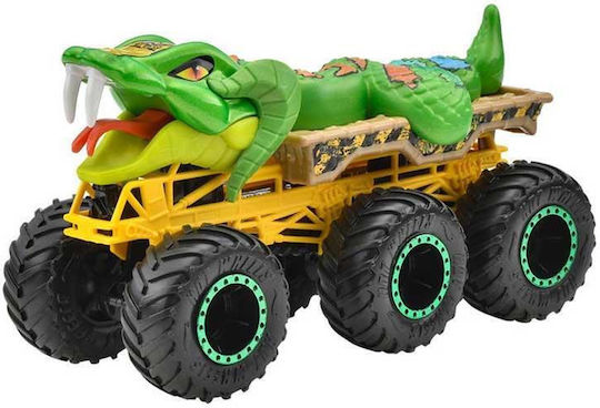 Hot Wheels Mega Rigs Φορτηγό Cage Rattler Monster Truck