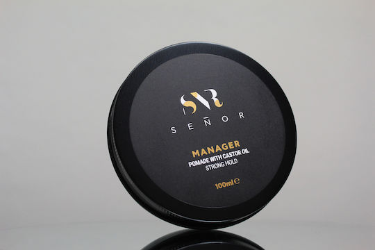 Senor Manager Pomade για Δυνατό Κράτημα & Φυσικό Αποτέλεσμα 100ml