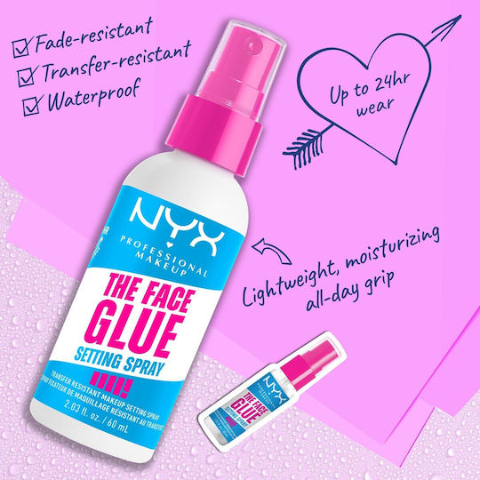 NYX Professional Makeup Face Glue Setting Spray 60ml