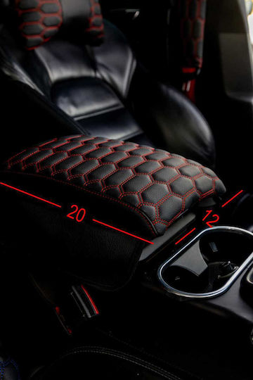 Car Armrest Accessories in Red Color