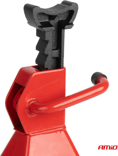 AMiO Set Car Support Stands for Vehicles with Maximum Lifting Capacity Up to 2 Tons