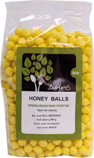 Vio Agros Organic Cereals Corn Honey Balls 200gr