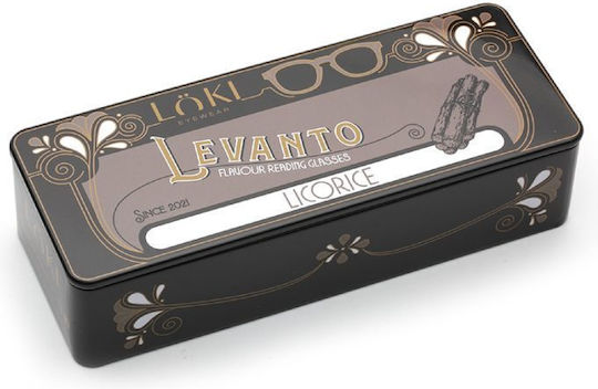 Loki Levanto Lesebrille +1.50 Licorice 76944