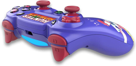 Freaks and Geeks Hunter X Hunter Ασύρματο Gamepad για PS4 Purple Hisoka
