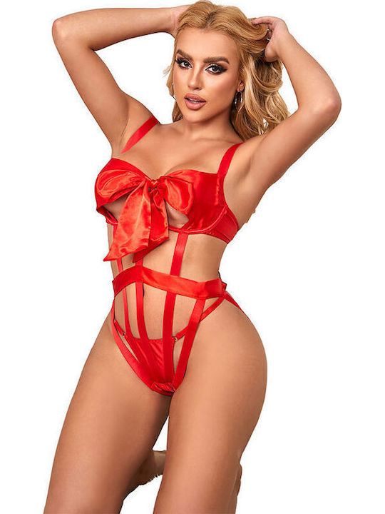 Subblime Sexy Κορμάκι Κόκκινο