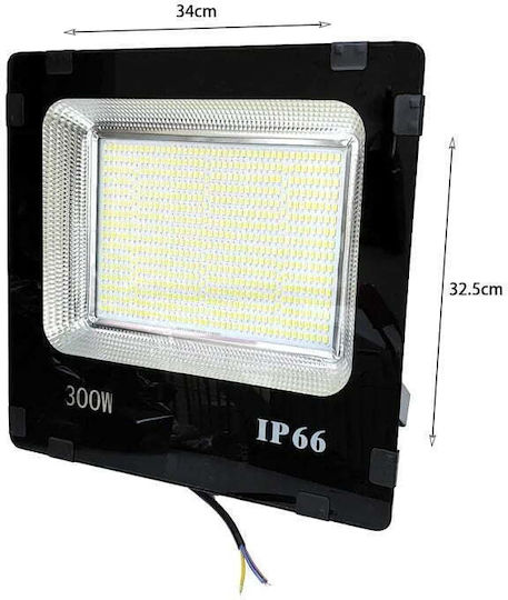 Στεγανός Προβολέας LED 300W Πράσινο IP66