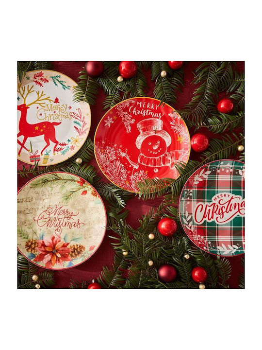 Tognana Christmas Platter Porcelain