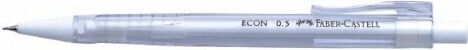 Faber-Castell Mechanischer Bleistift Kunststoff 0.5mm mit Radiergummi Weiß