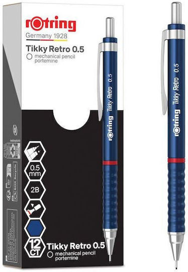 Rotring Tikky Mechanical Pencil for Drawing Plastic 1pcs Blue