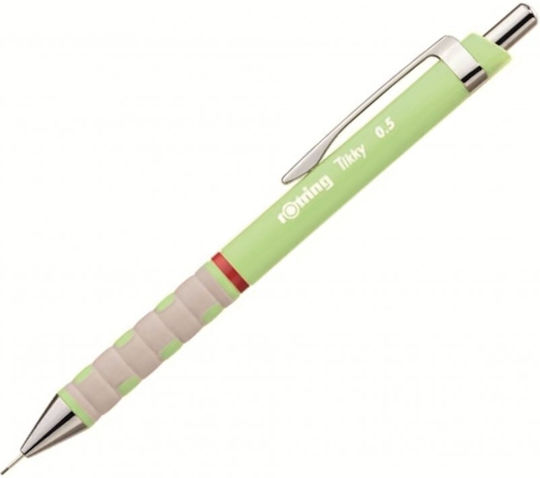 Rotring Tikky Μηχανικό Μολύβι Σχεδίου 0.5mm με Γόμα 1τμχ Πράσινο