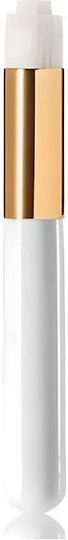 Compact Brush Cleaning Washing Eyelashes Face Nose Very Soft Bristles 10 Cm White Gold