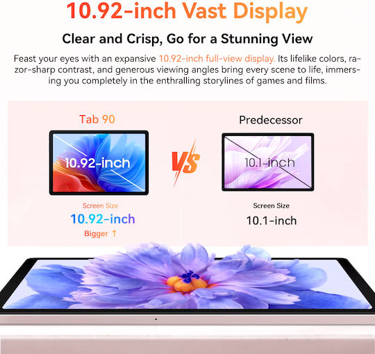 BlackView Tab 90 4G 10.92" (8GB/128GB) Ink Grey