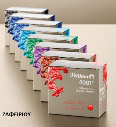Pelikan 4001 Replacement Ink for Fountain Pen Red 30ml