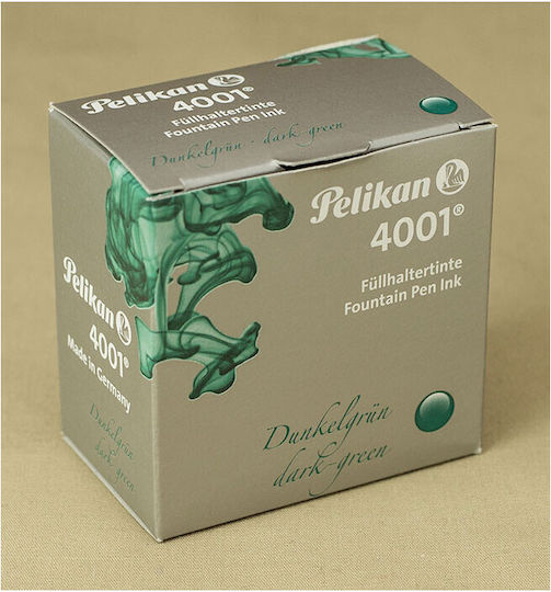 Pelikan 4001 Ersatz- und Füllfederhaltertinten für Füllfederhalter Grün 30ml