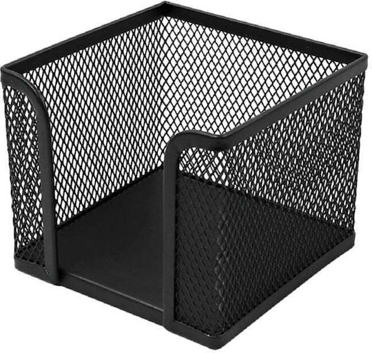 Μεταλλική Θήκη Χαρτιών σε Μαύρο Χρώμα 10x18x10εκ.