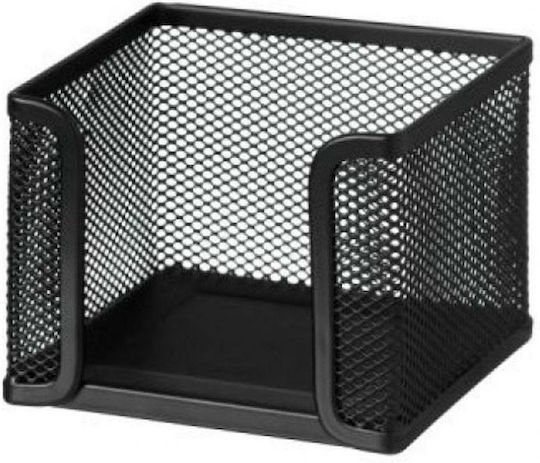 Μεταλλική Θήκη Χαρτιών σε Μαύρο Χρώμα 10x18x10εκ.