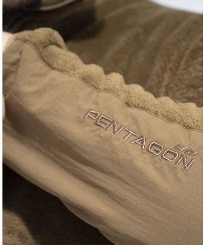 Pentagon Pullover Fleece Coyote in Brown color
