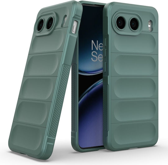 Mad Mask Rugged Armor Back Cover Plastic / Silicone Green (OnePlus Nord 4)