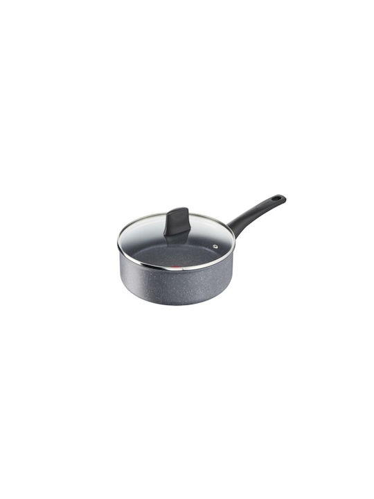 Tefal Healthy Chef Saute with Cap made of Aluminum with Non-Stick Coating 24cm