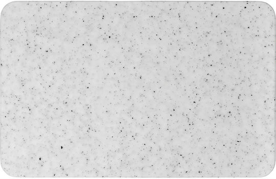 Zassenhaus Rectangular Plastic Chopping Board Light Grey 25x16cm