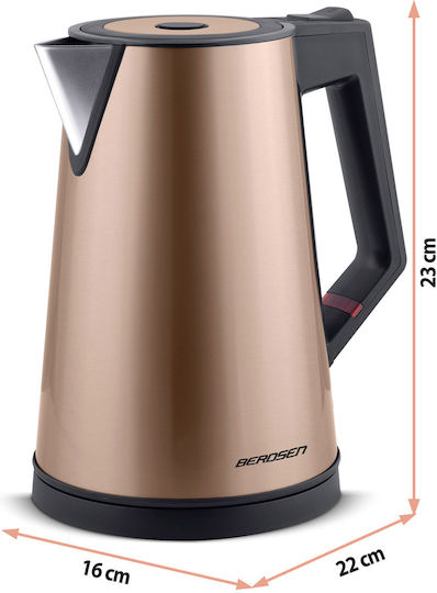 Berdsen Kettle 1.7lt 2200W Copper