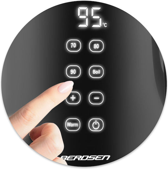 Berdsen BD-707 Βραστήρας 1.7lt 2200W Μαύρος