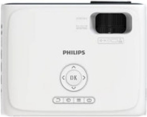 Philips NeoPix 200 NPX200/INT Mini Projector LCD Full HD LED Lamp with Built-in Speakers White