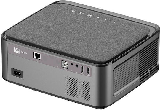 Extralink Smart Life Vision Pro Mini 3D Proiector LCD Full HD LED cu Wi-Fi și Difuzoare Incorporate Negru
