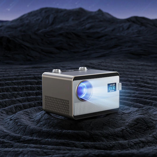 BlitzWolf BW-V7 Mini Projector LCD Full HD Λάμπας LED με Wi-Fi και Ενσωματωμένα Ηχεία