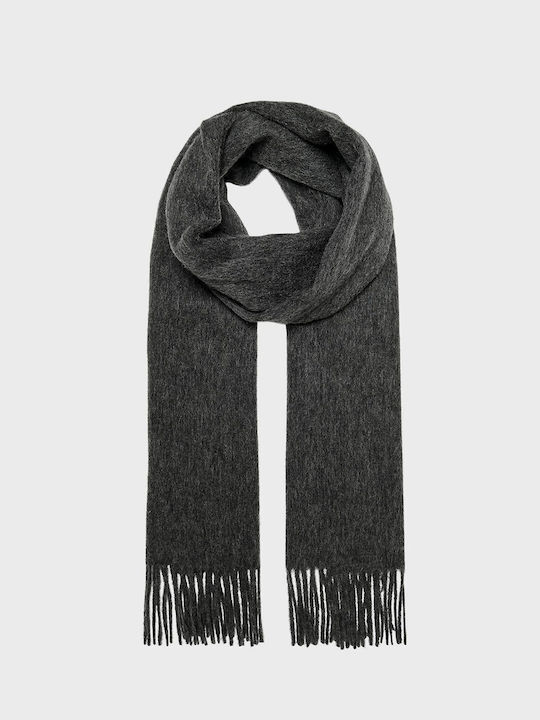 Only Women's Wool Scarf Gray