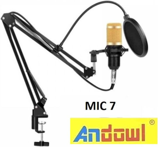Andowl ED-MIC7-DD Σετ Μικρόφωνο XLR Clip On για Φωνητικά