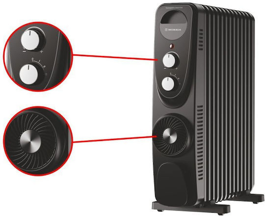 Morris Öl-Heizkörper mit 13 Rippen 2500W