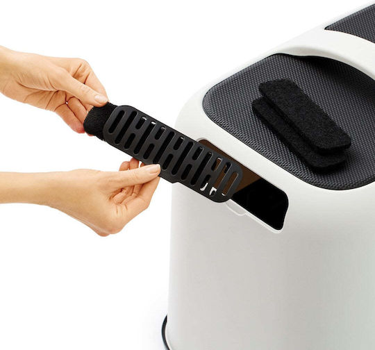 Rotho Kohlefilter Weiß Cuvette 3 Stück