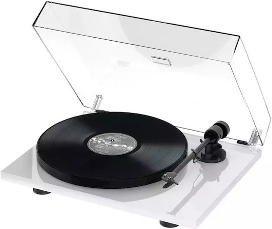 Pro-Ject Audio E1 Phono + Ortofon OM 5e Πικάπ με Belt Drive και Προενίσχυση Λευκό