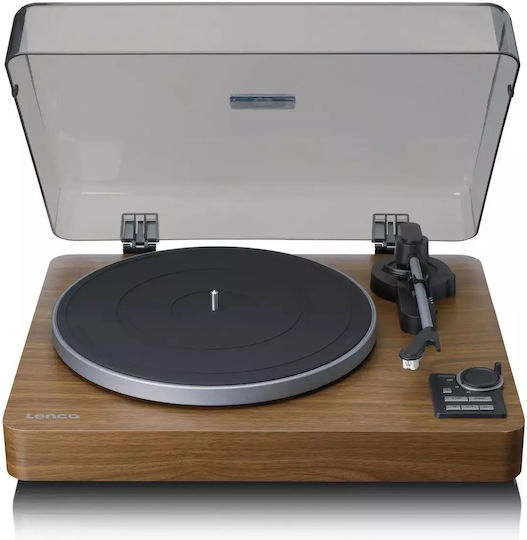 Lenco LBTA-165 LBTA-165WOOD Suitcase Turntables Brown