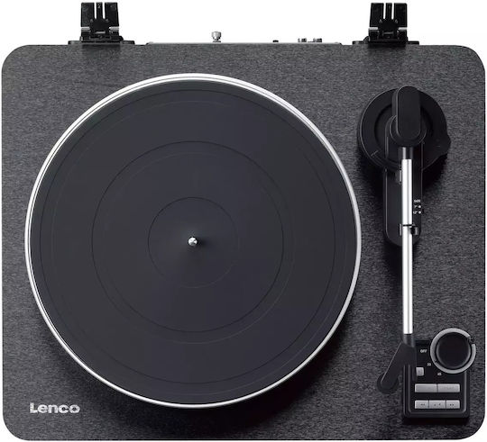 Lenco LBTA-165 LBTA-165BK Βαλιτσάκι Πικάπ με Belt Drive και Προενίσχυση Μαύρο