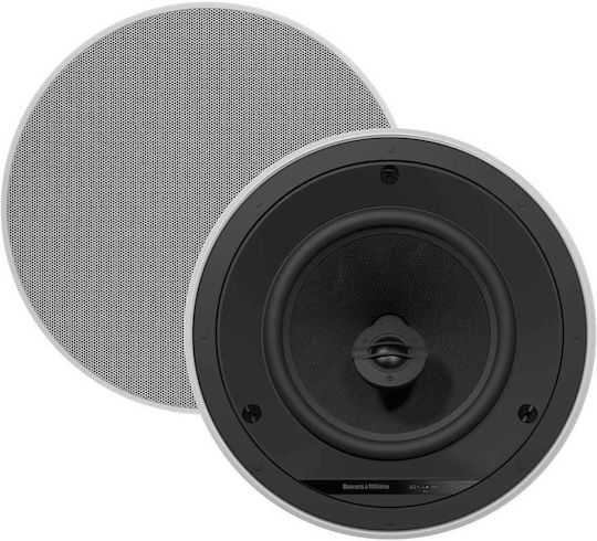 Bowers & Wilkins Εντοιχιζόμενα Ηχεία (Ζεύγος) Μαύρα