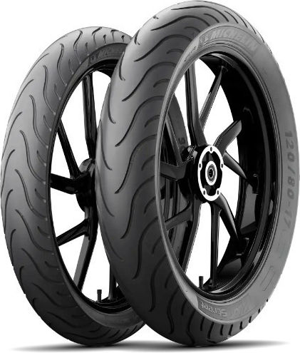 Michelin Pilot Street 120/70-17 58S Schlauchlos On-Road Motorradreifen für Vorder- und Hinterreifen
