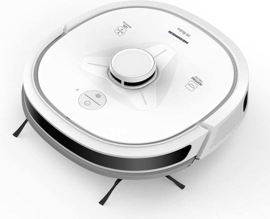 Heinner HI-Robo Σκούπα Ρομπότ με Έξυπνη Πλοήγηση & Απορρόφηση 2000Pa Λευκή