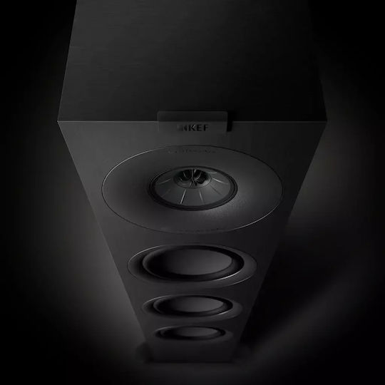 Kef Q11 Meta Двойка Hi-Fi Говорители Подов 3 Брой шофьори Ш21xД38xВ106.1см. Черен