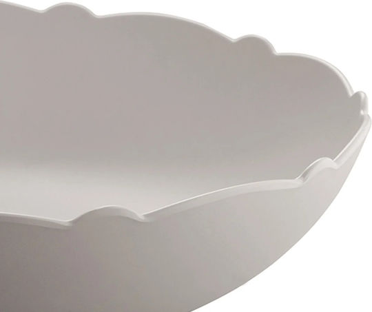 Alessi Salatieră Melamină Gri 29.5x29.5x7.5cm 1buc