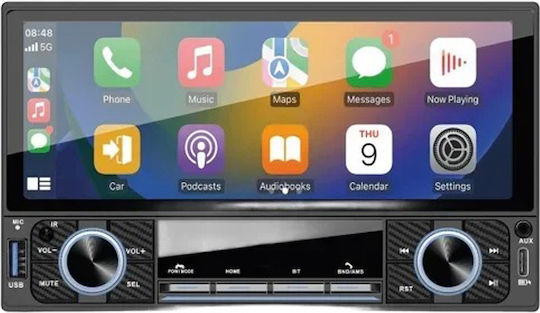 PerVoi Ηχοσύστημα Αυτοκινήτου 2DIN (Bluetooth/USB/AUX/WiFi/GPS/Apple-Carplay/Android-Auto)